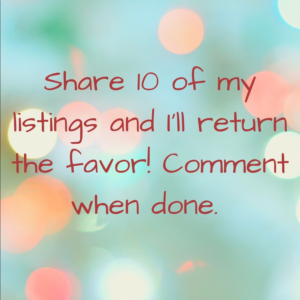 Don’t forgot to comment shared!